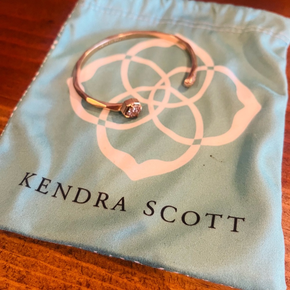 Kendra Scott Silver Cuff Bracelet